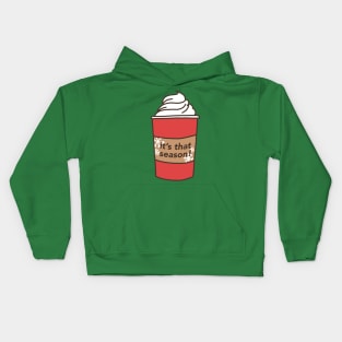 red cup Kids Hoodie